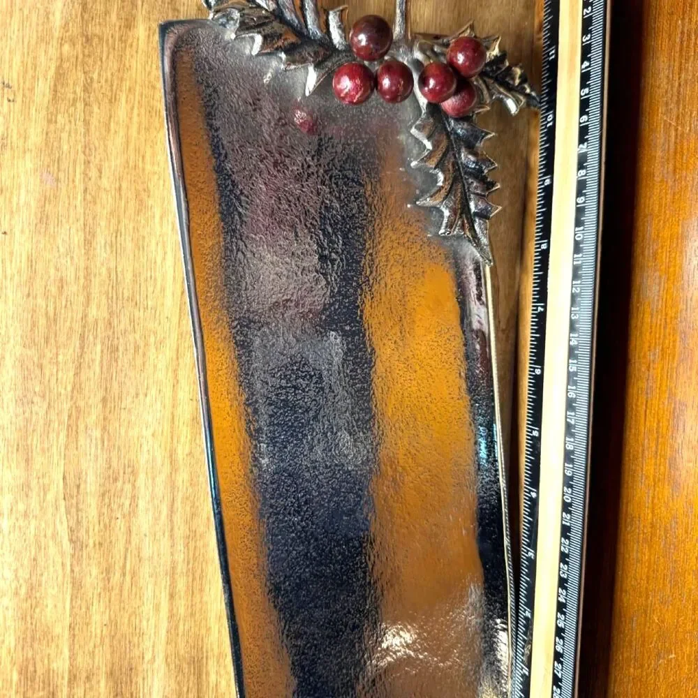 Mud-pie Silver and Red Decor-home-accesories